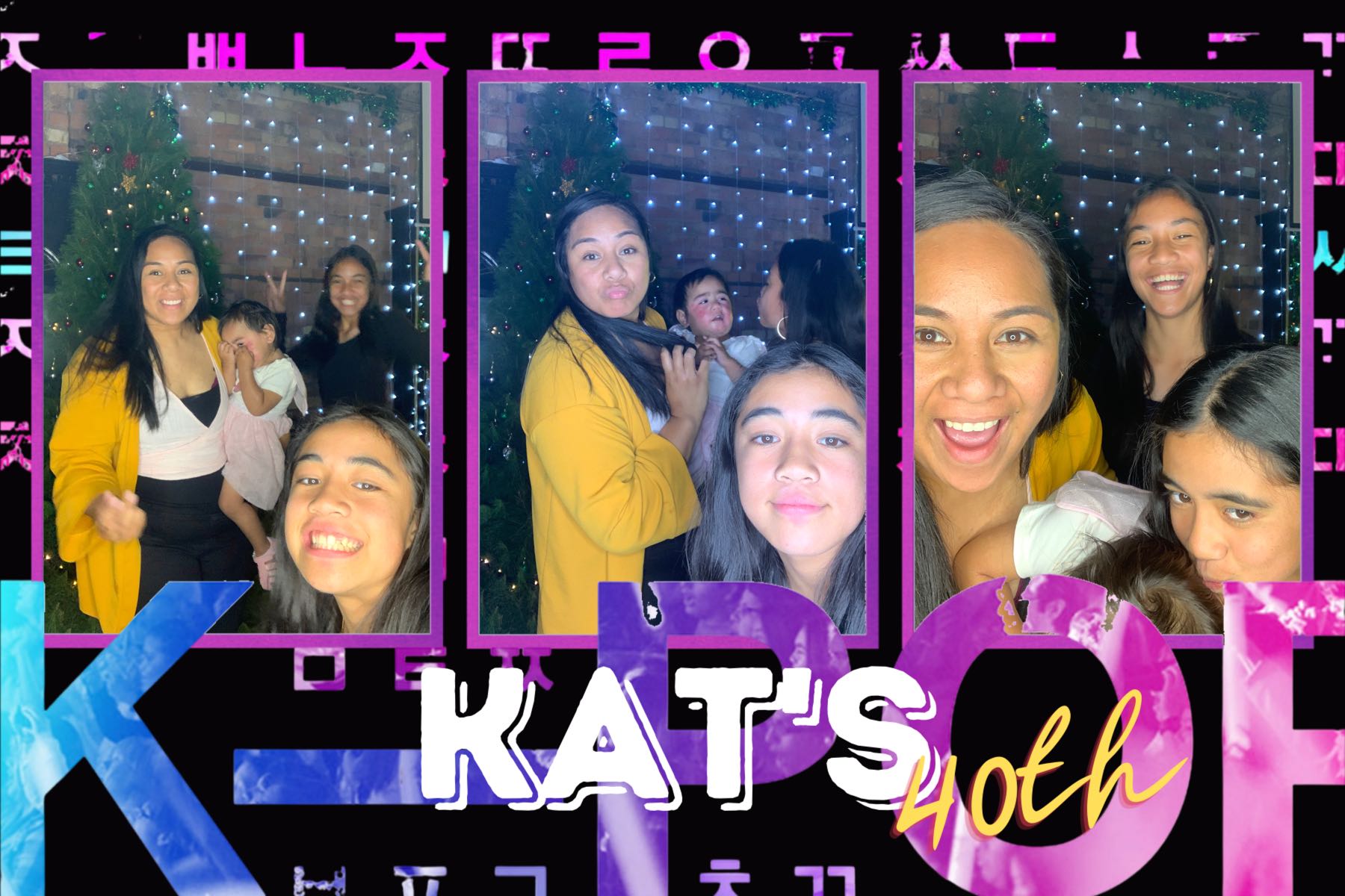 Kat's 40th | View more photos from the event at gallery.photobooth.co.nz/u/SelfieCentral/Kats-40th